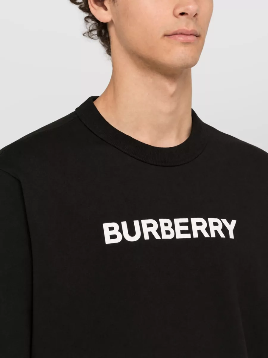 Burberry Cotton Crew-Neck Sweatshirt
