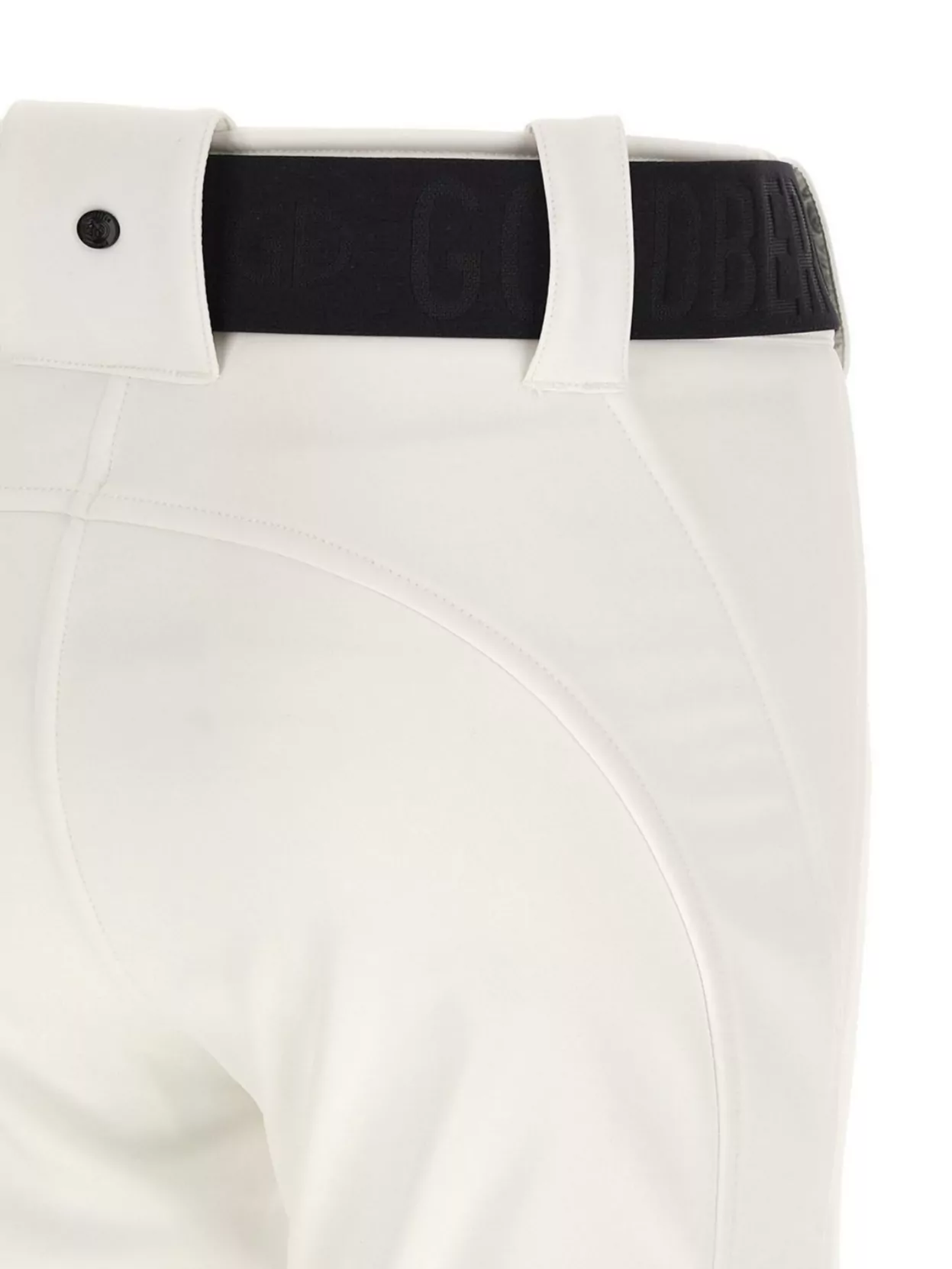 Goldbergh Pippa Trousers With Zip And Belt Loops In White
