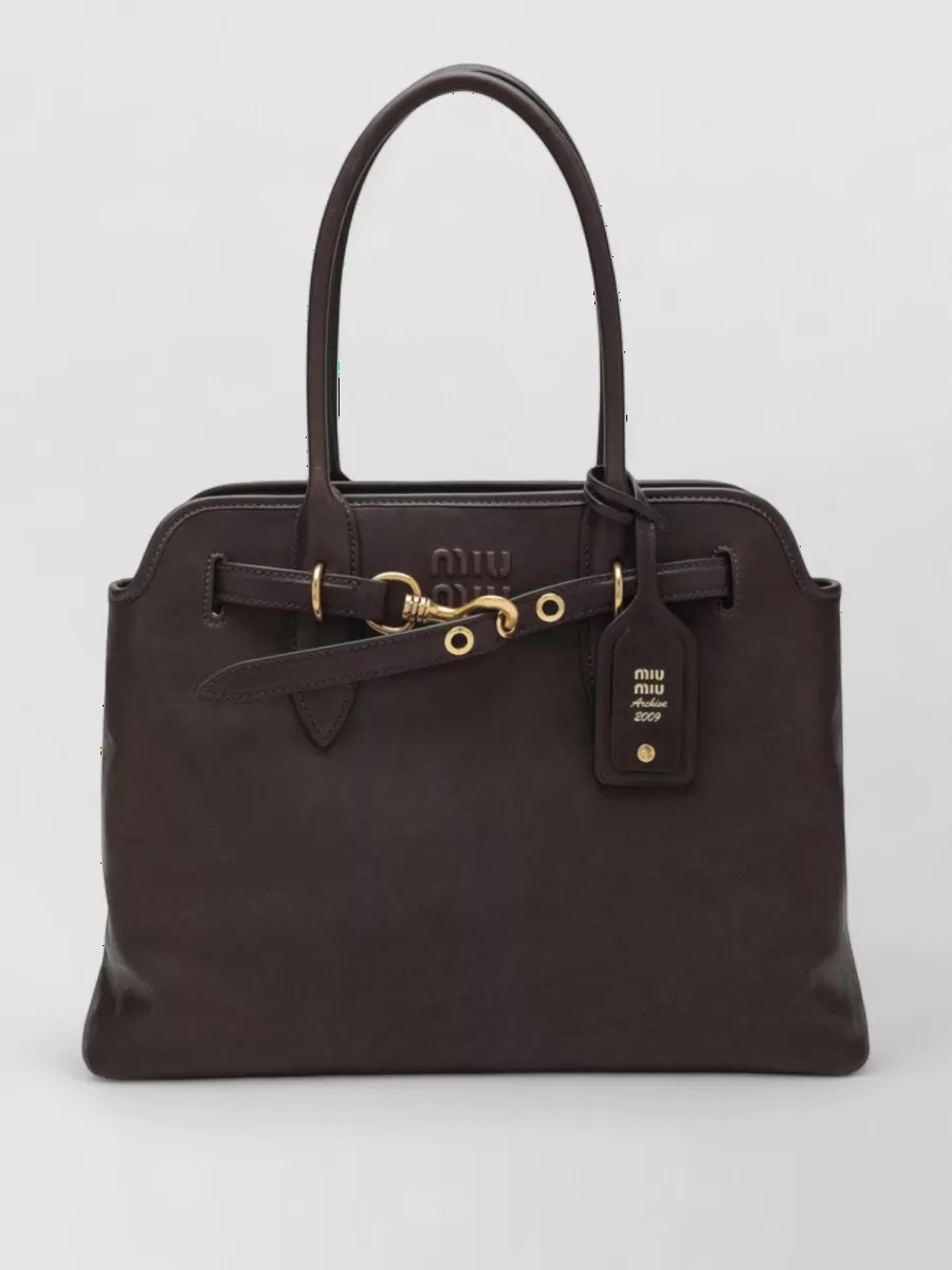 Miu Miu matelassé shoulder bag