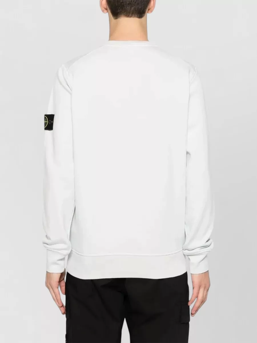 Stone Island Cotton Regular-Fit Crewneck Sweatshirt