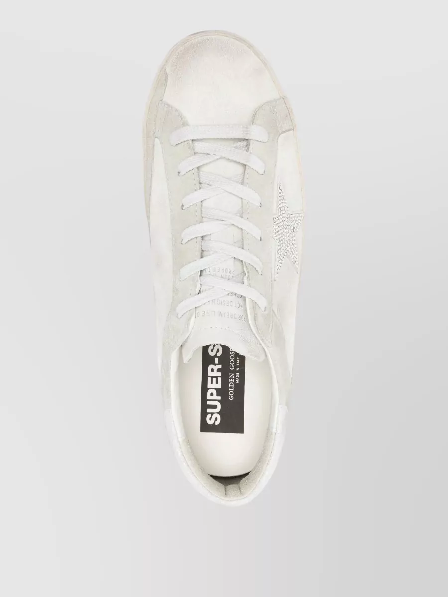 Golden Goose Leather Low-Top Sneakers