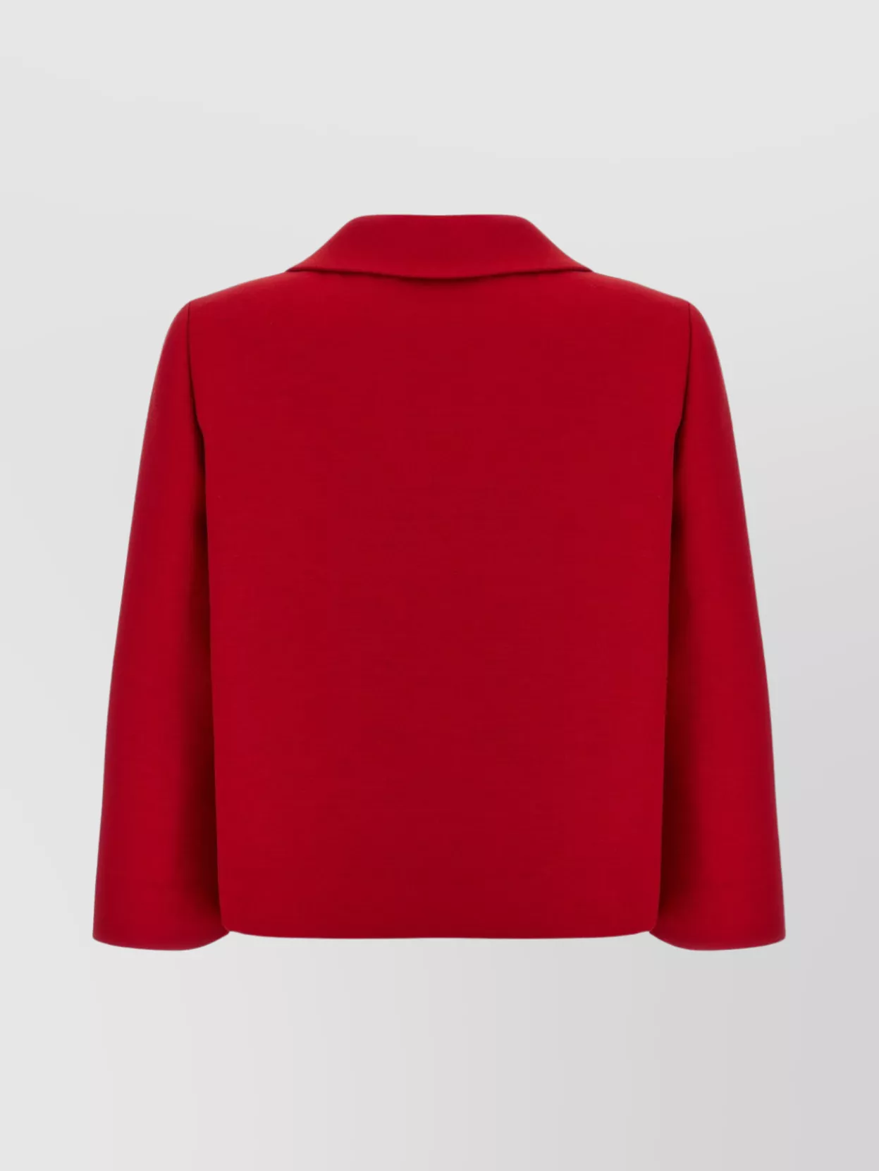 Valentino Womens Paris Heart-button Relaxed-fit Wool And Silk Jacket