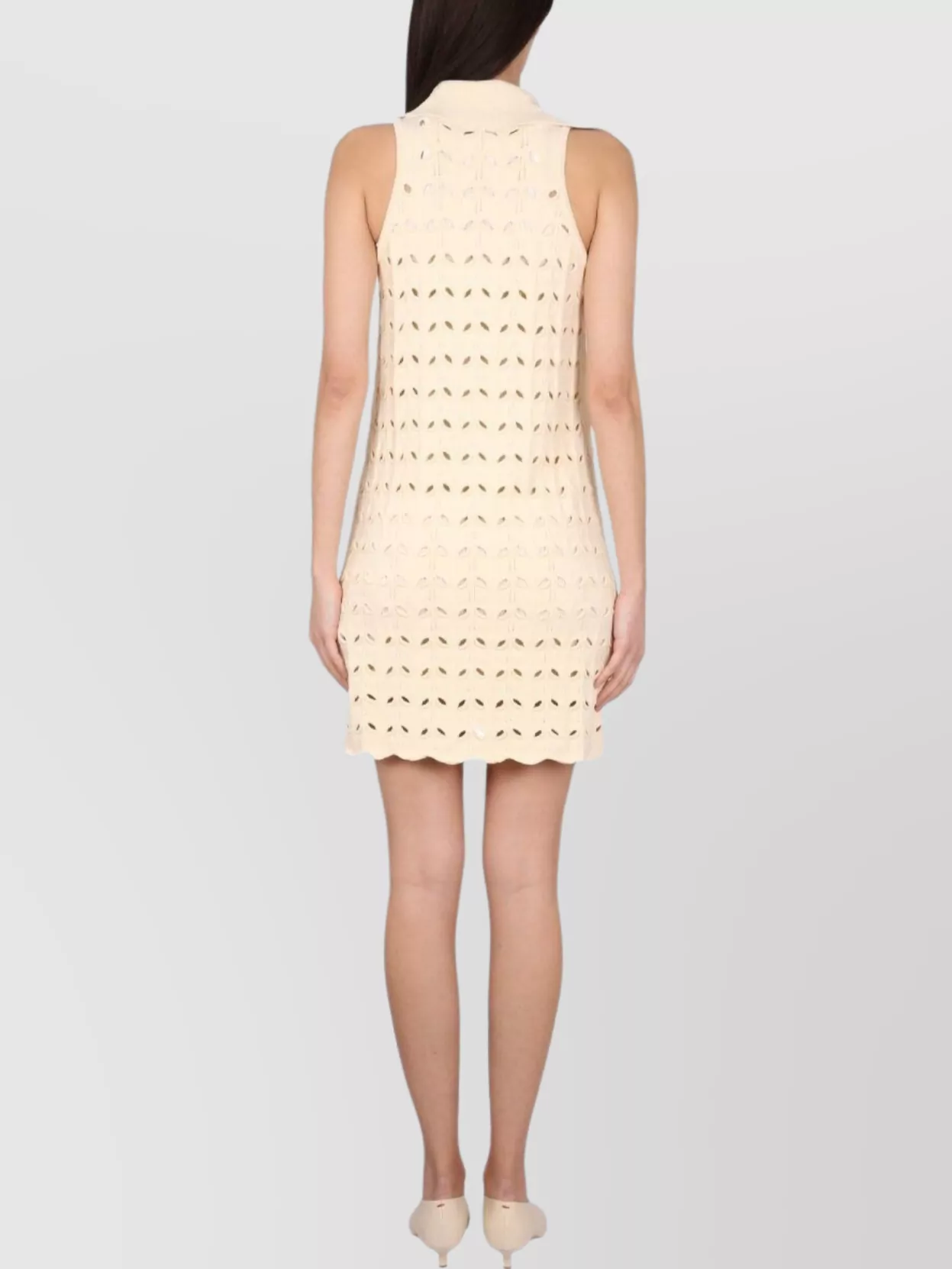 Max Mara Perforated Mini Dress