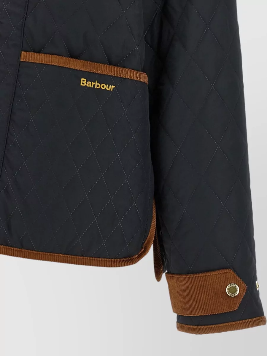Barbour Quilted Single Breasted Coat