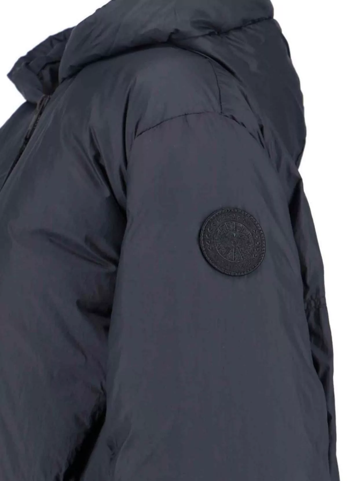 Canada Goose Hooded Jacket With Elasticated Cuffs And Pockets