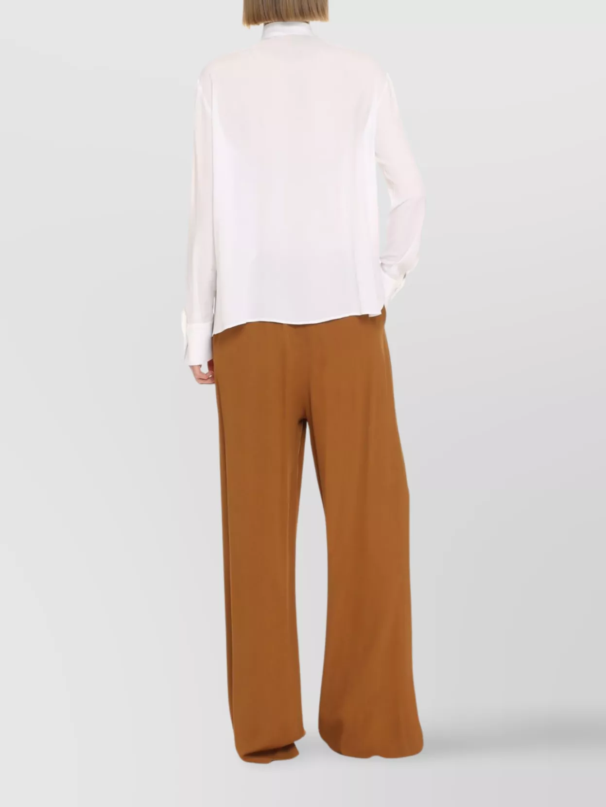 Genny Beads Embroidery Sheer Fabric Shirt
