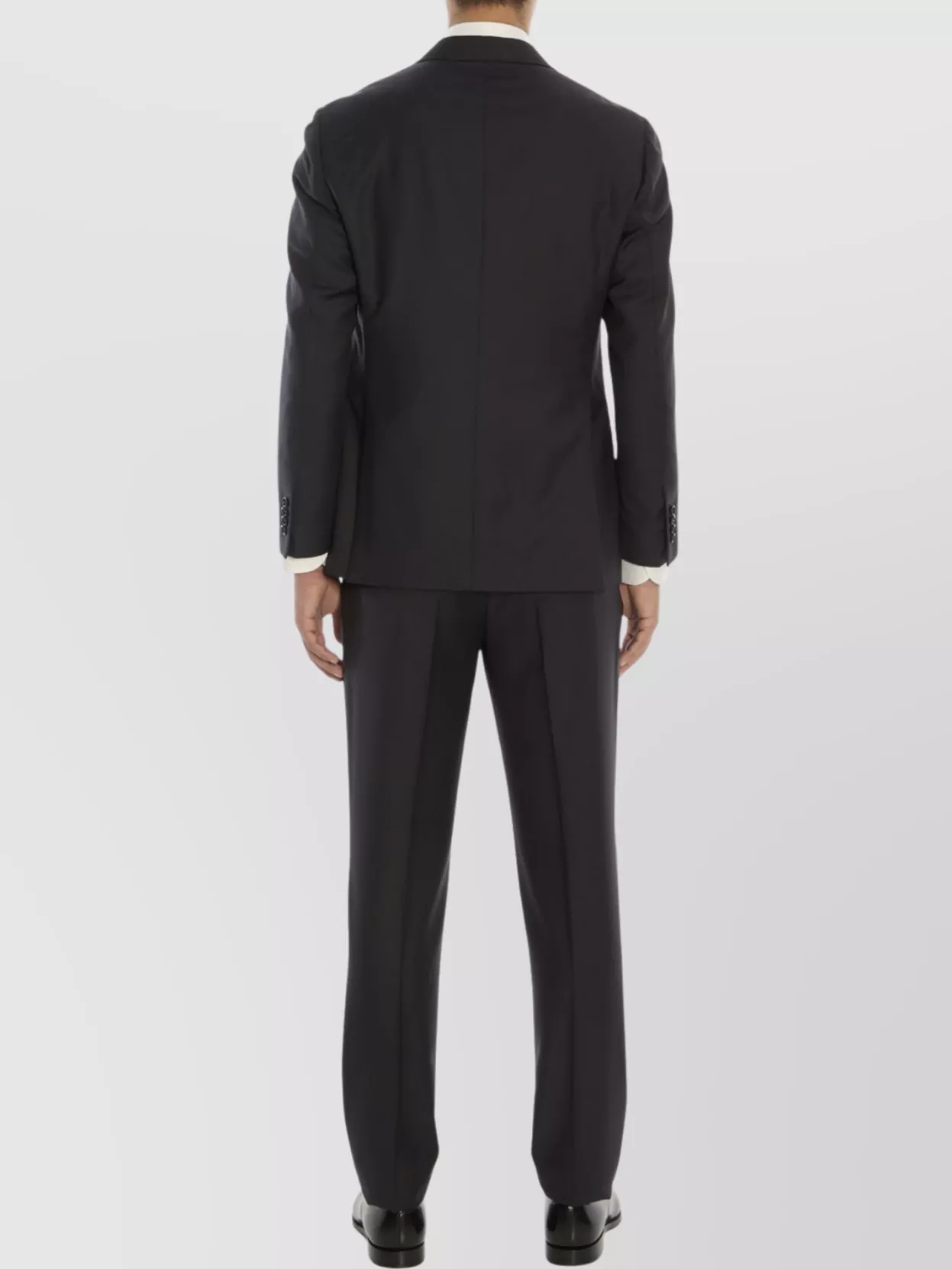 Lardini Wool Suit With Straight-Leg Trousers