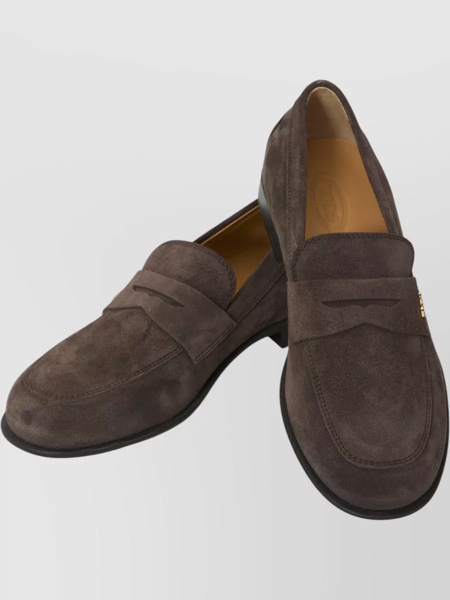 Tod's Suede Loafers