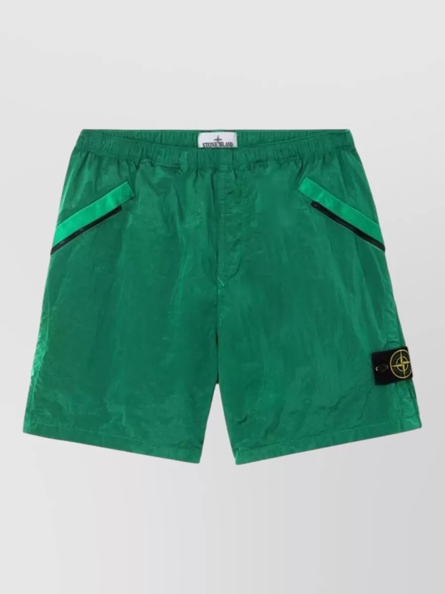 Stone Island Nylon Comfort-Fit Deck Shorts