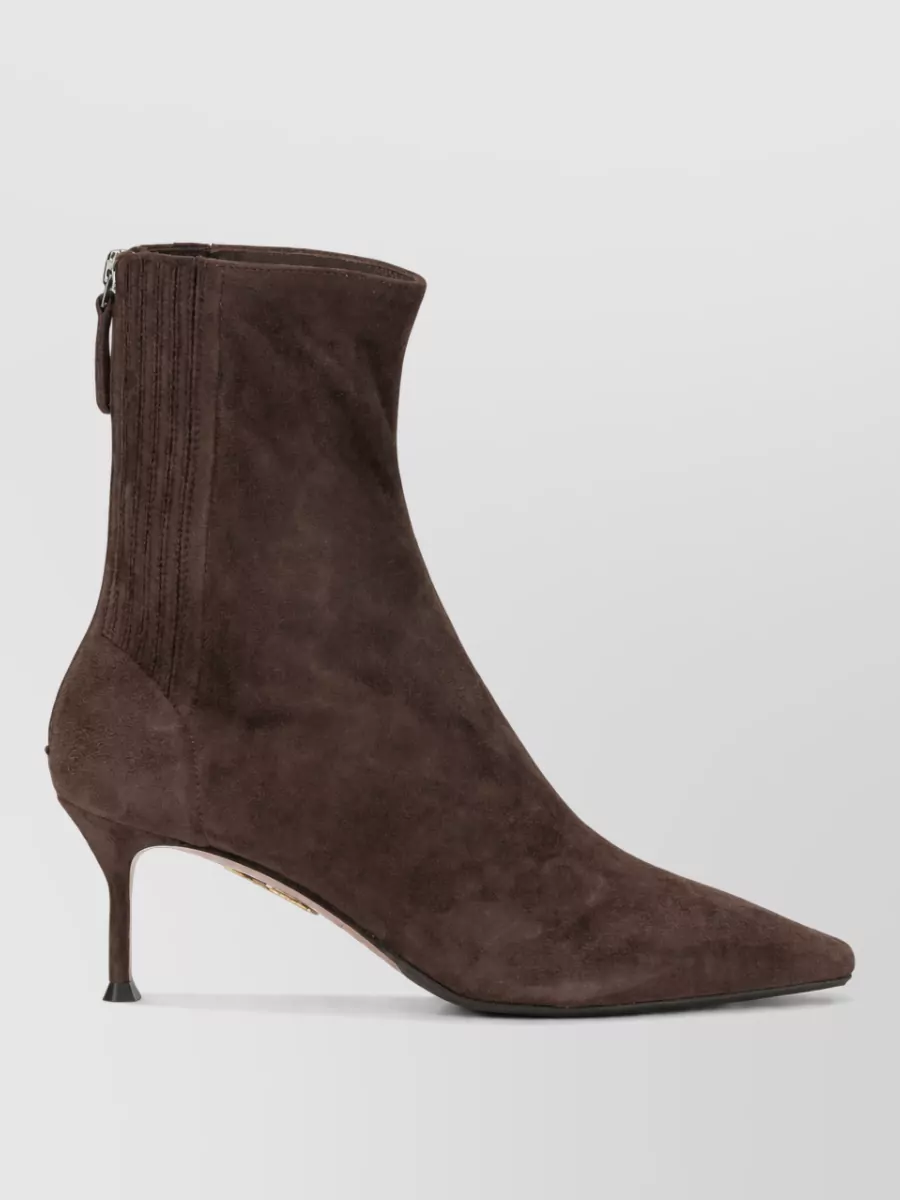 Aquazzura Leather Ankle Boots