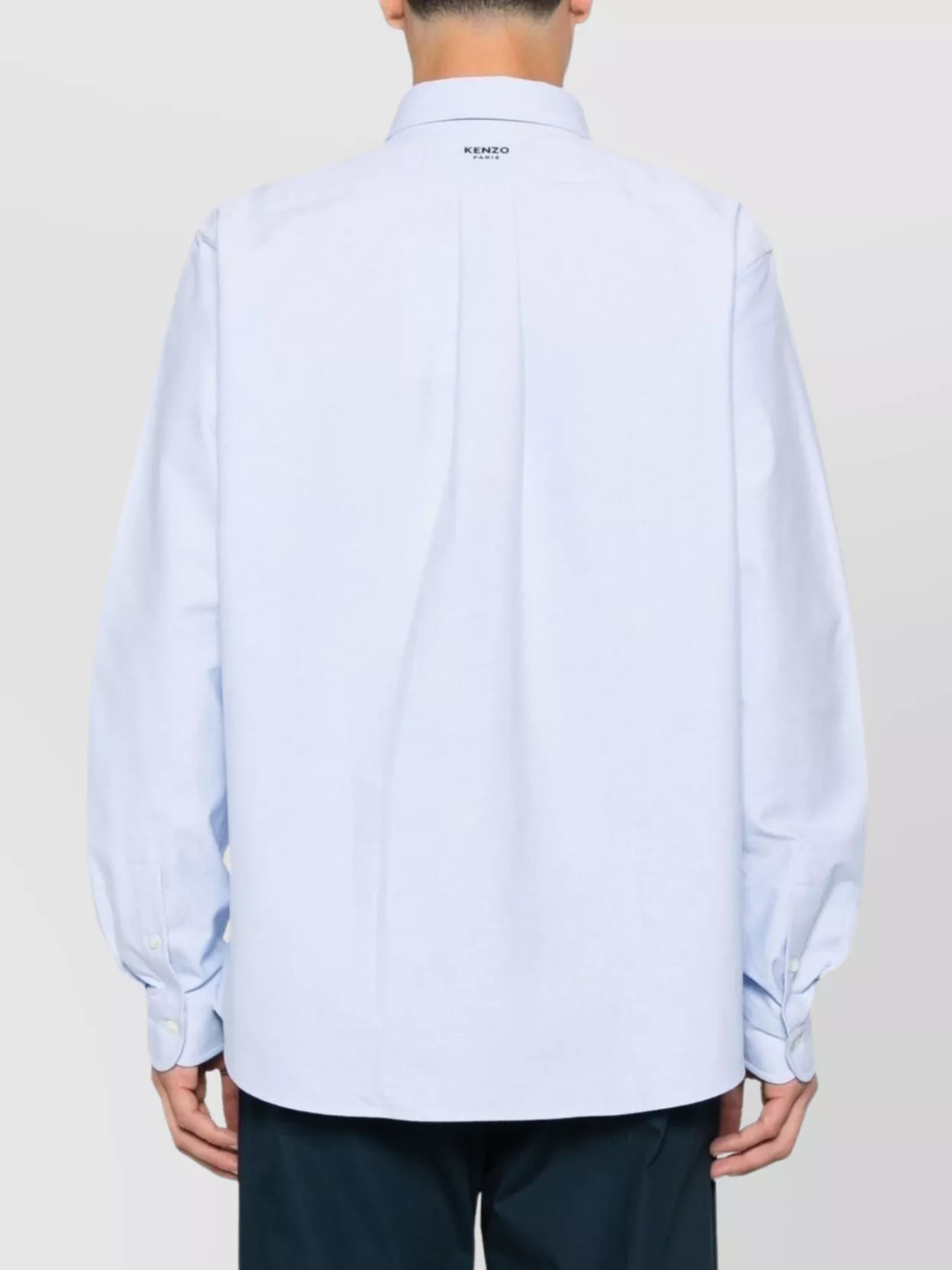 Kenzo Collared Buttoned Long Sleeve Shirt