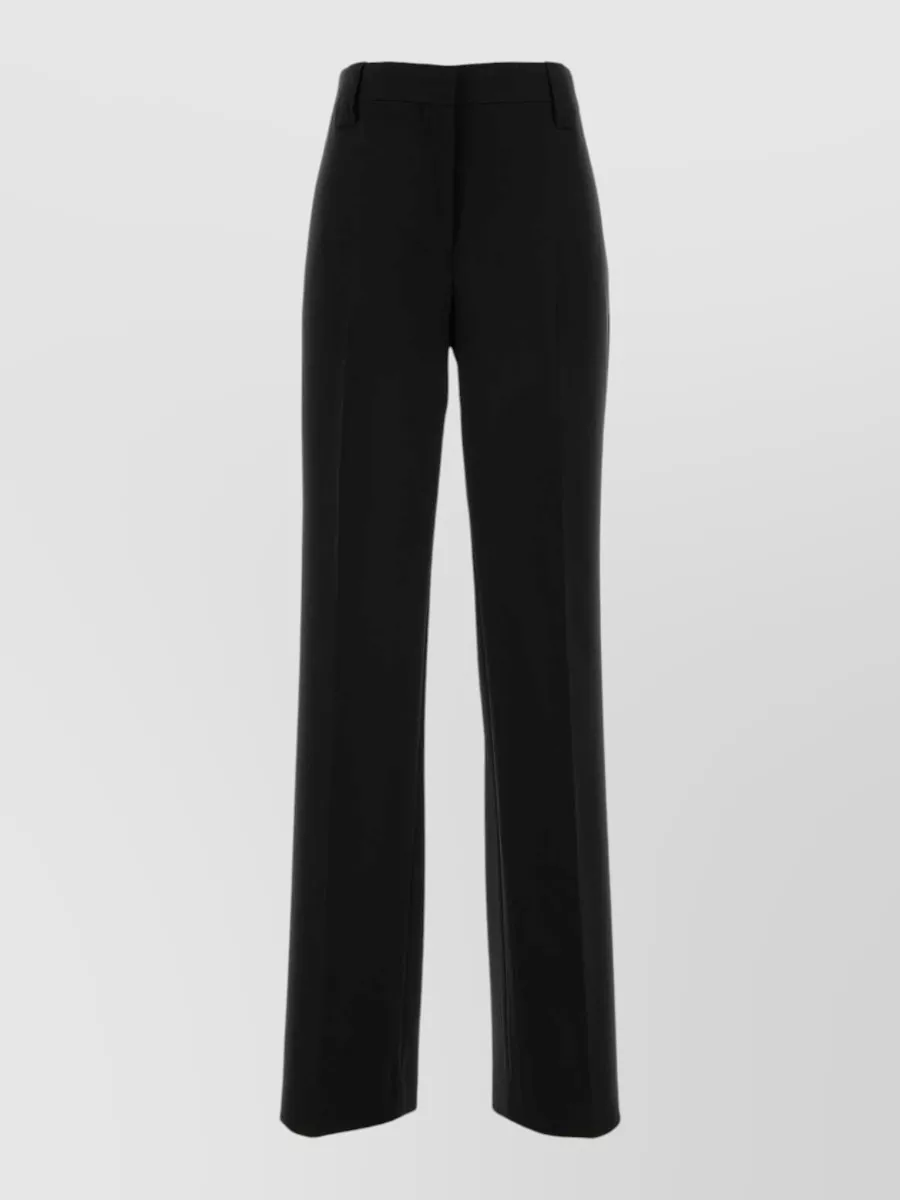 Versace stretch wool tailored trousers