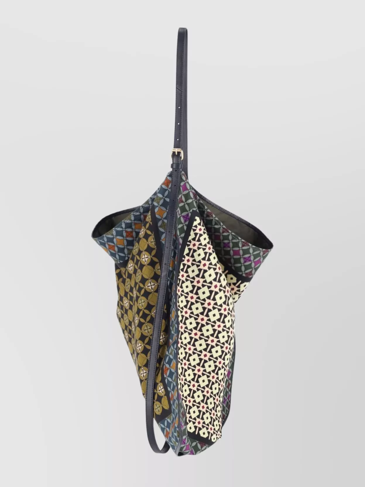 Dries Van Noten Modern Shoulder Bag Buckle Detail