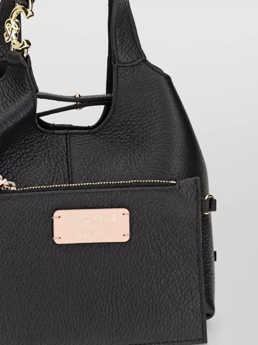 Coccinelle calf leather shoulder bag