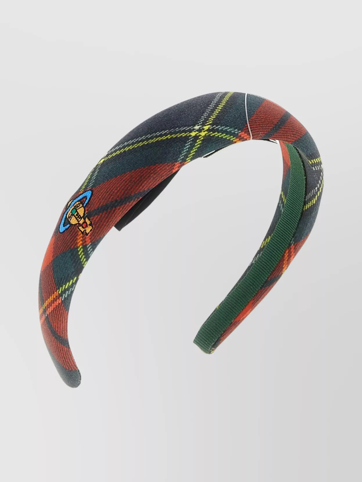 Vivienne Westwood Tartan Pattern Padded Headband Accessory