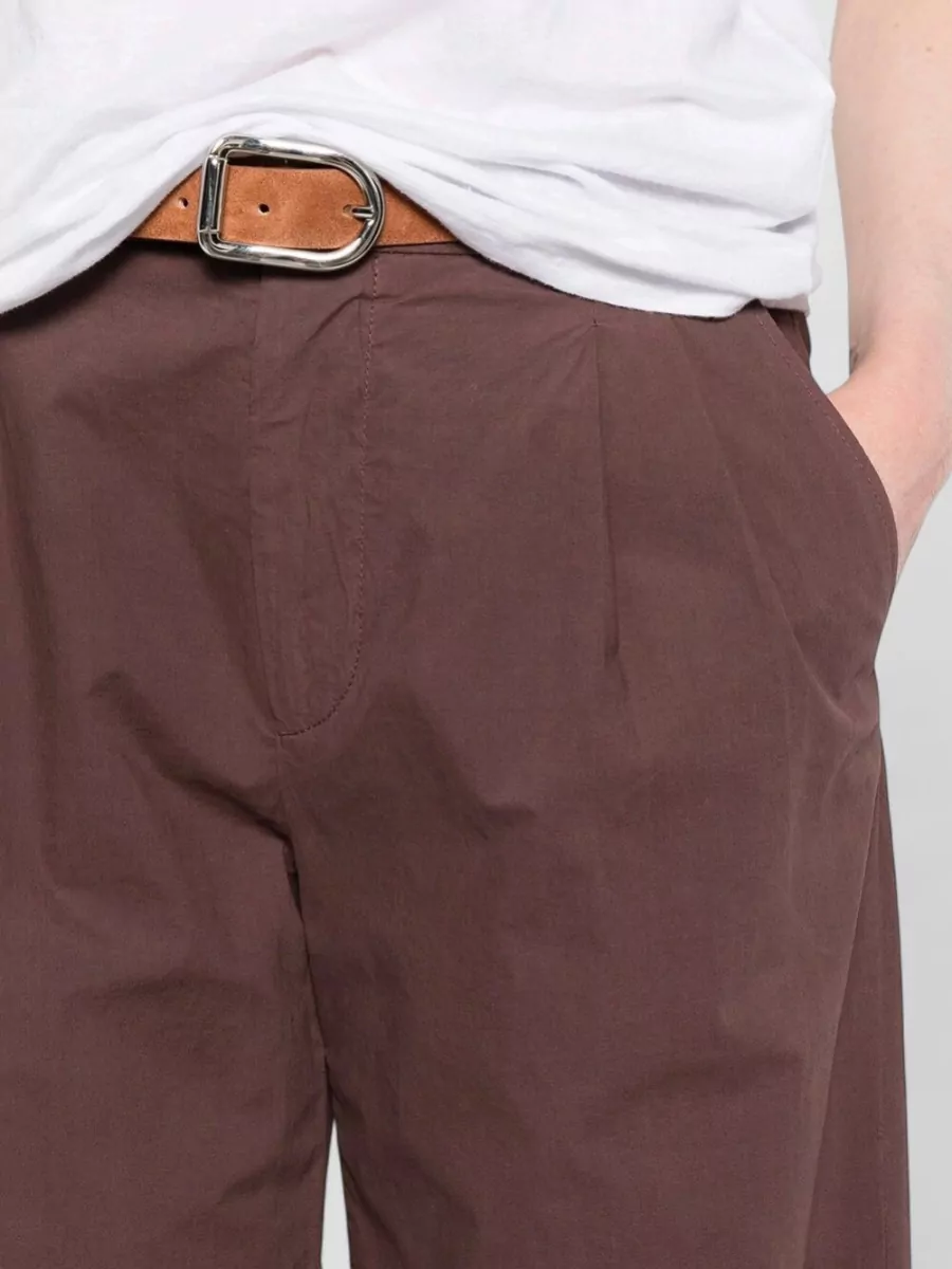 Cellar Door Pleated Wide-Leg Trousers
