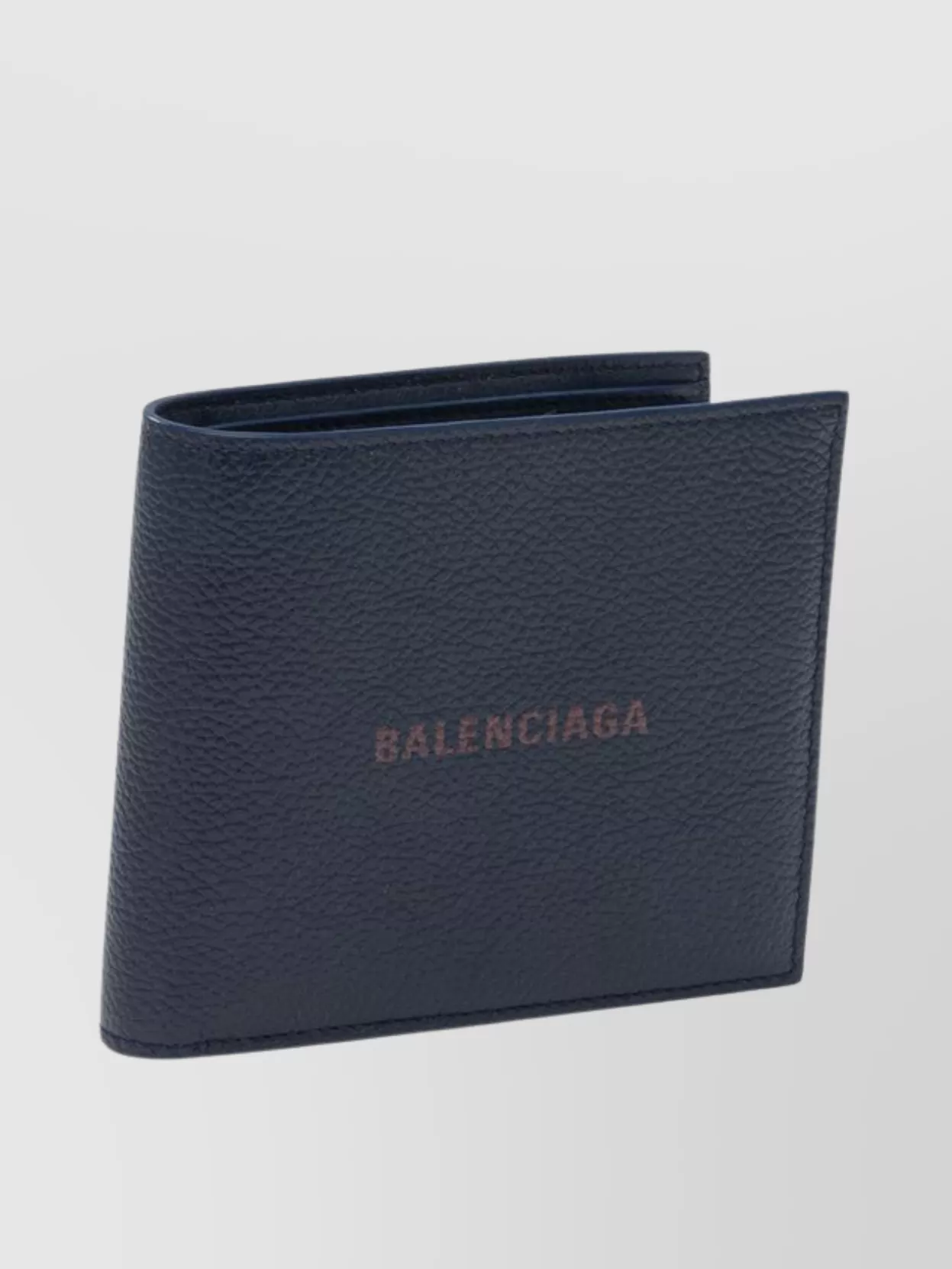 Balenciaga Square Folded Coin Leather Wallet