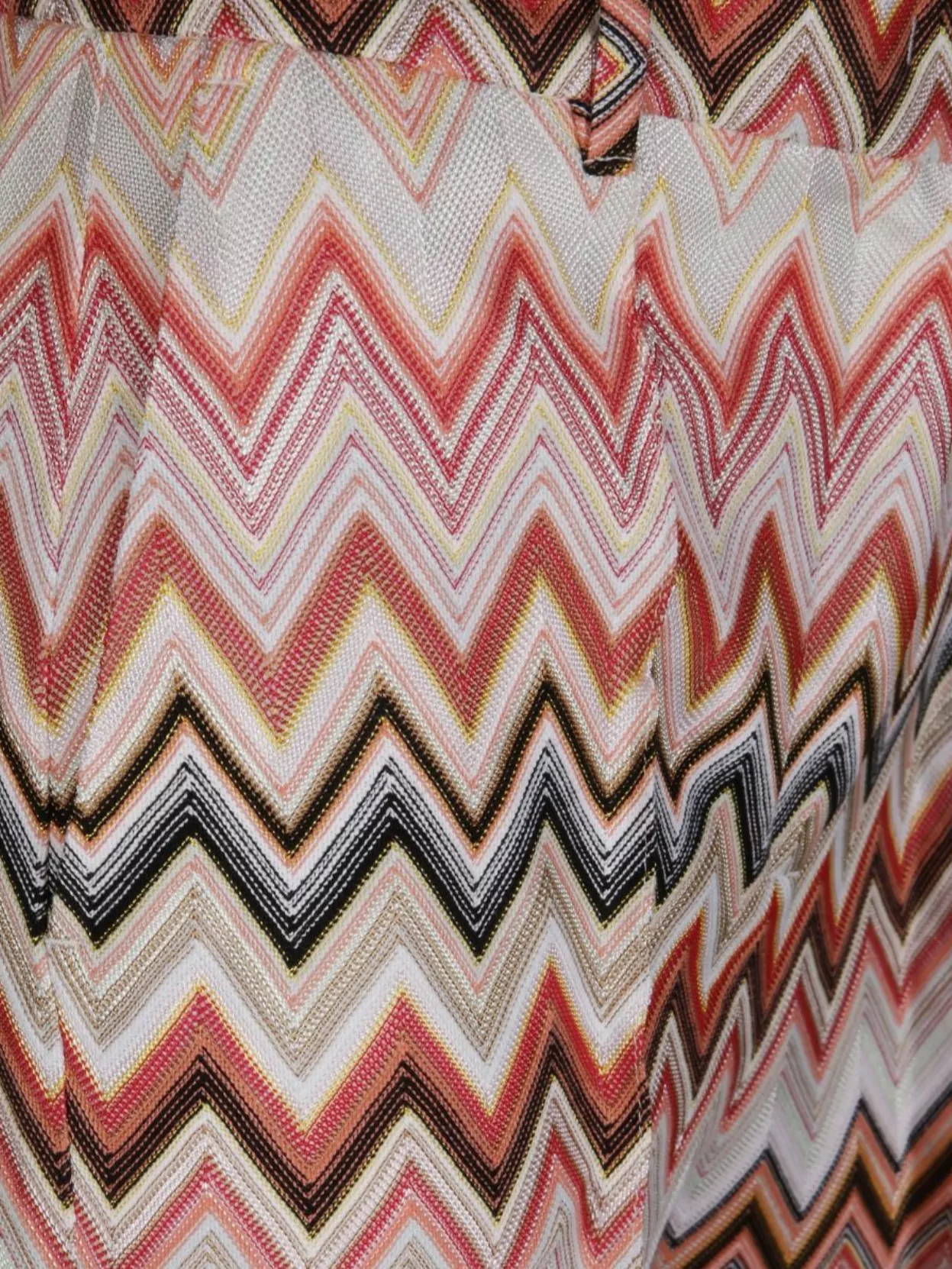 Missoni Chevron Pattern Elastic Waistband Trousers