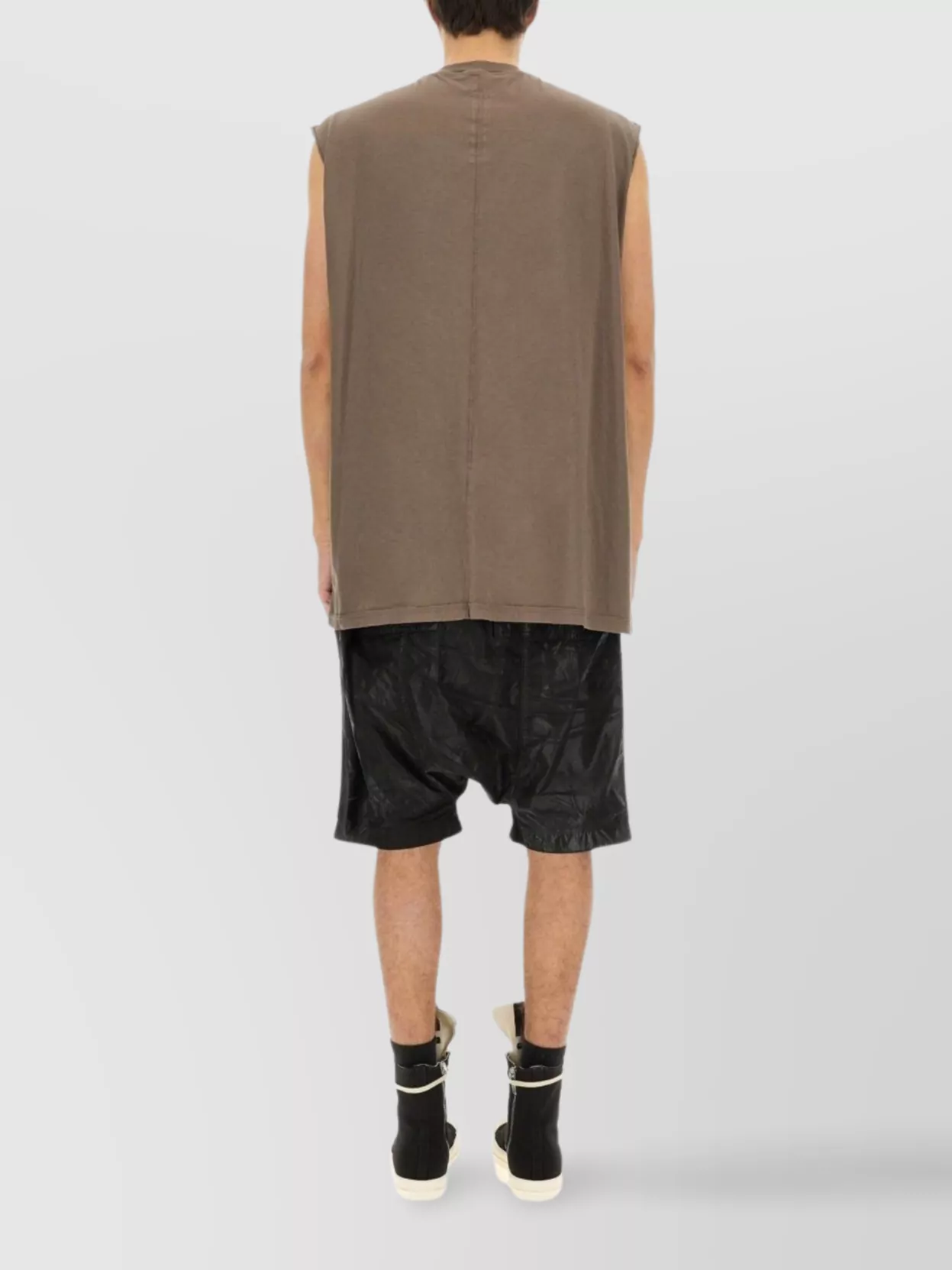 Shop Rick Owens Drkshdw Crew Neck Cotton T-shirt