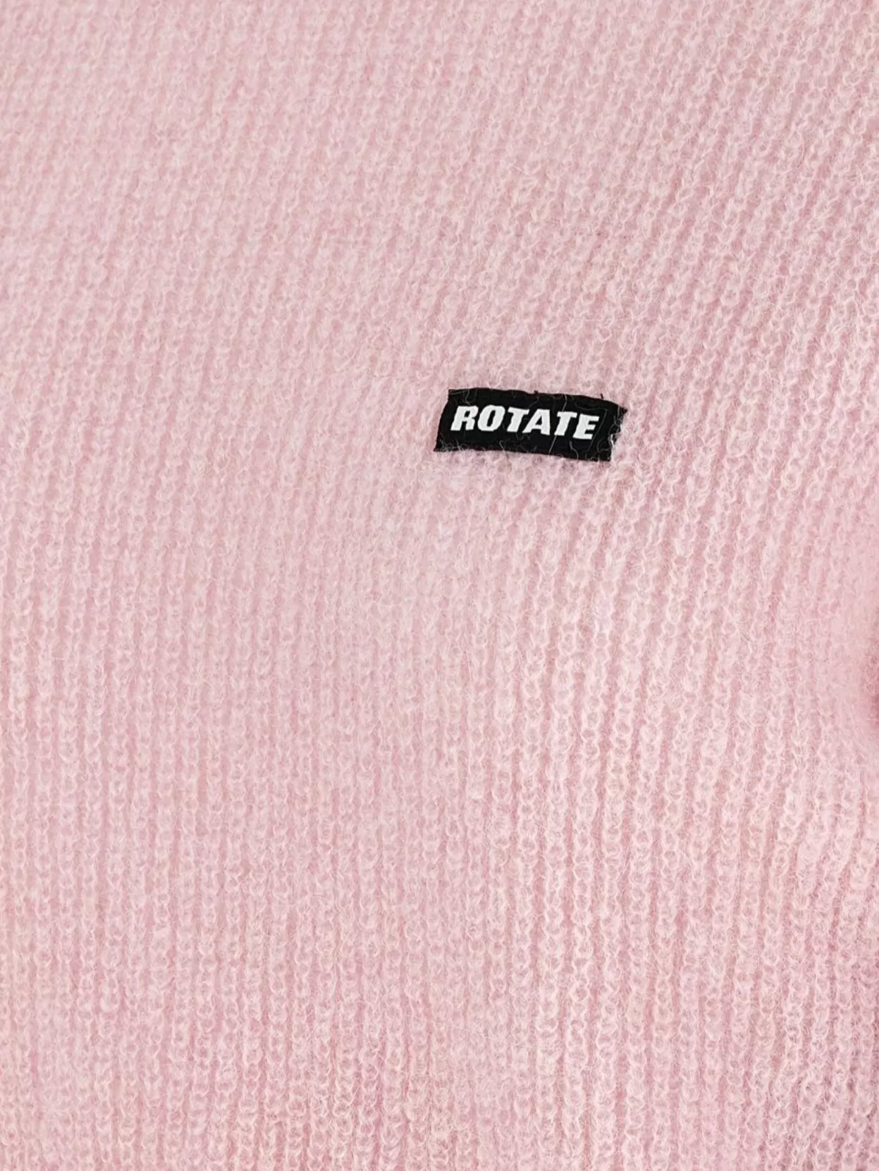 Rotate Birger Christensen Short Knit Puff Sweater