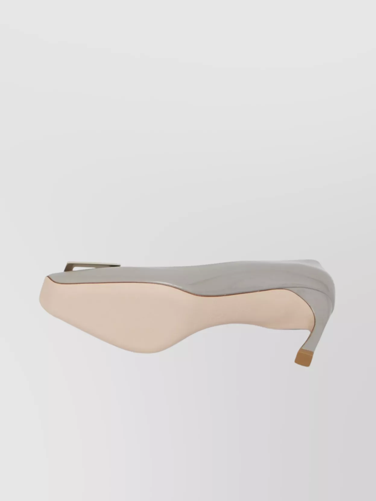 Roger Vivier Trompette Heel Square Toe Patent Pumps