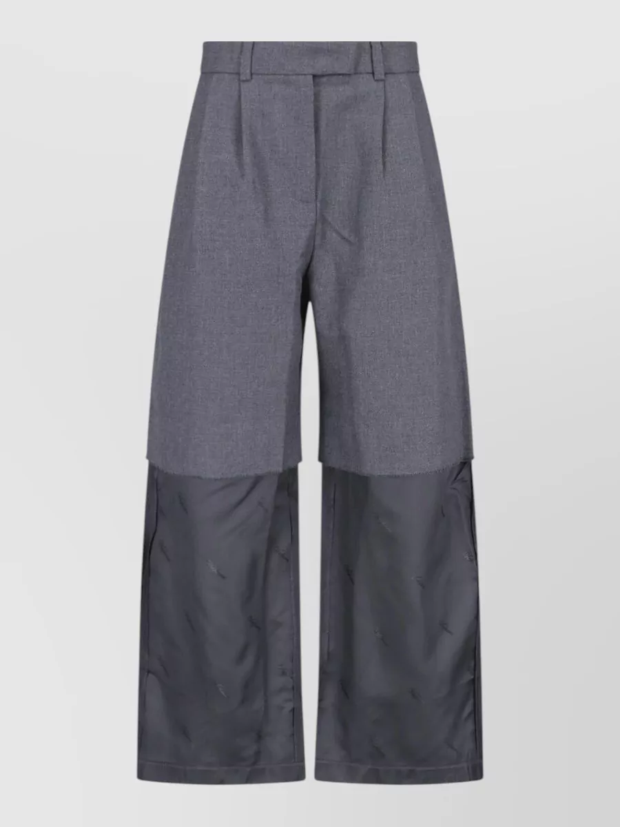 Vaquera straight-leg trousers
