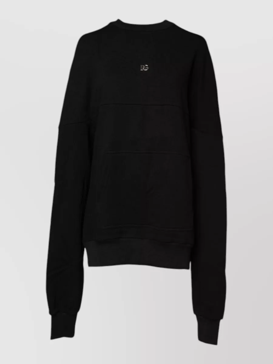 Dolce&Gabbana Cotton crew neck sweatshirt
