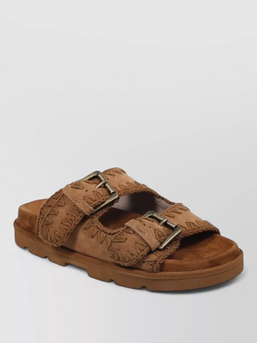 Mou leather sandals