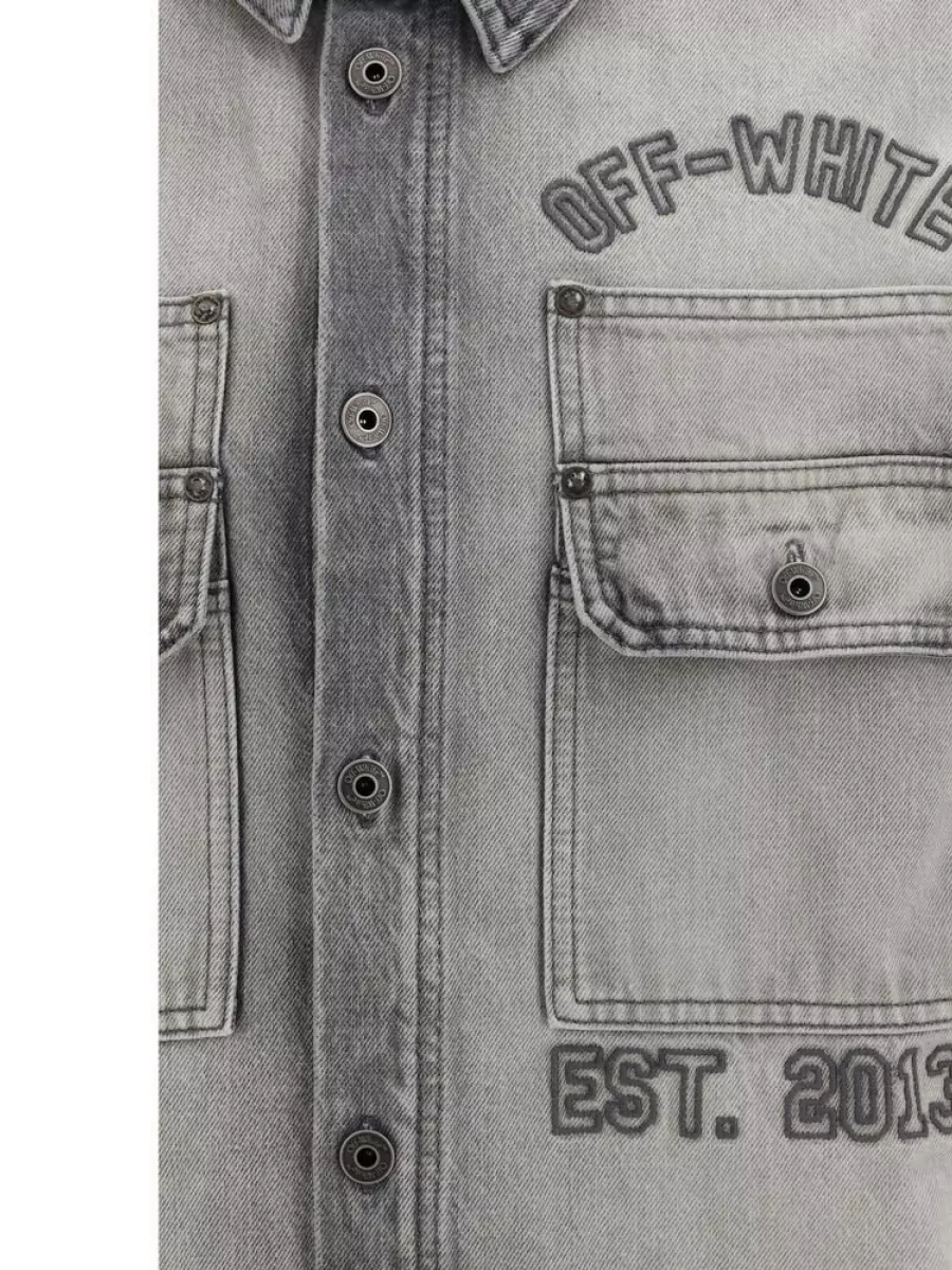 Off-White Denim Military Overshirt