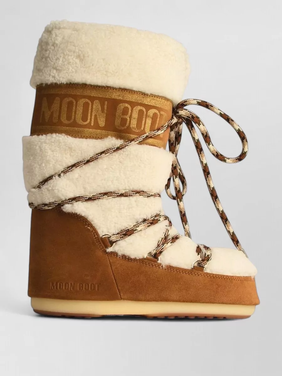 Moon Boot Shearling Icon Snow Boots