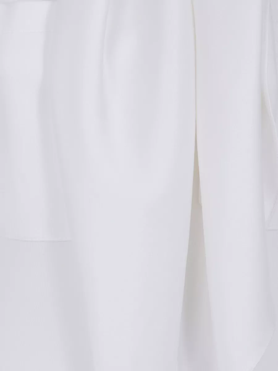 Courrèges Scarf Collar Jersey Shirt