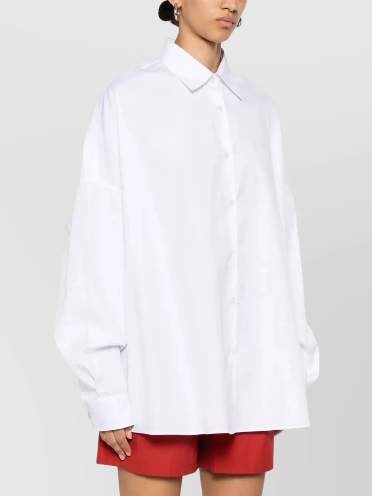 Dries Van Noten Oversized Cotton Shirt Casia