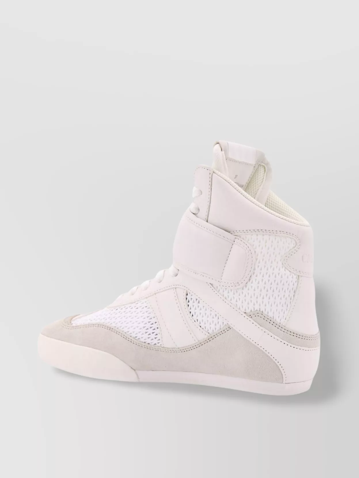 CHLOÉ CHLOÉ KICK RECYCLED MESH, LEATHER AND SUEDE