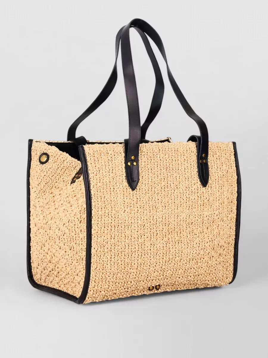 Jérôme Dreyfuss Leather Beach Bag