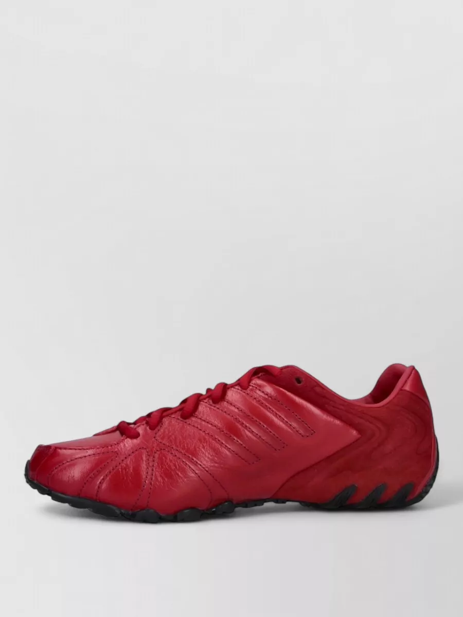 Adidas Leather Low Top Lace-Up Sneakers