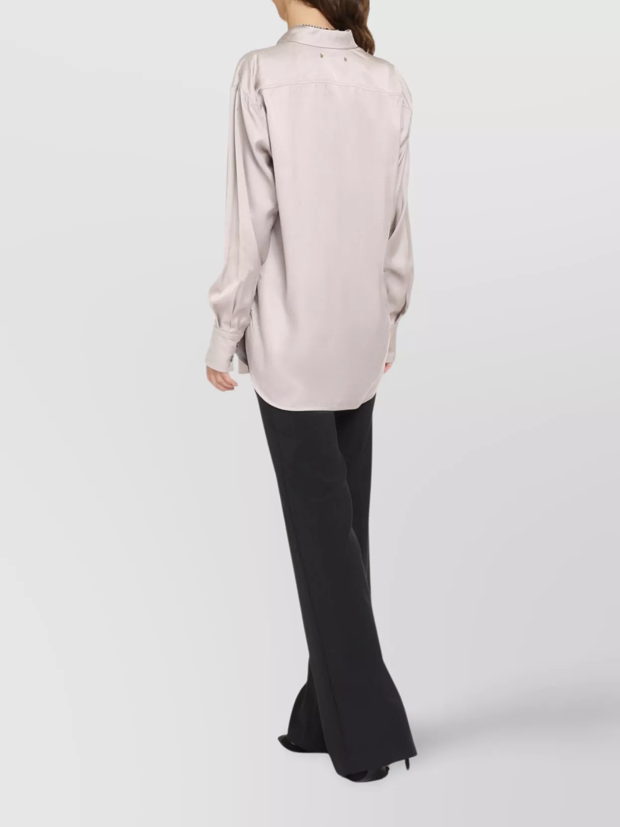 Golden Goose Viscose Shirt Side Slits