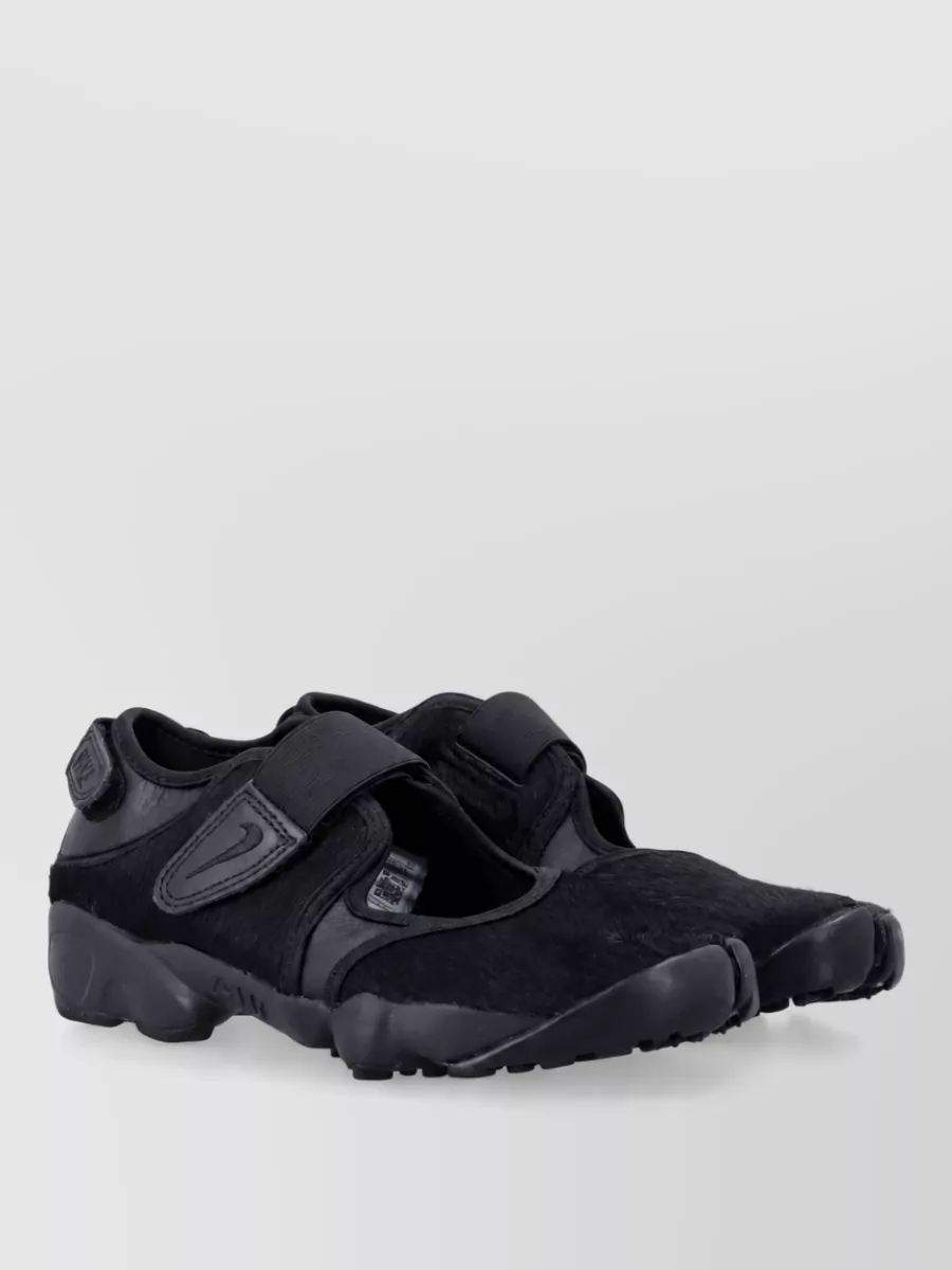 Nike faux pony hair slides