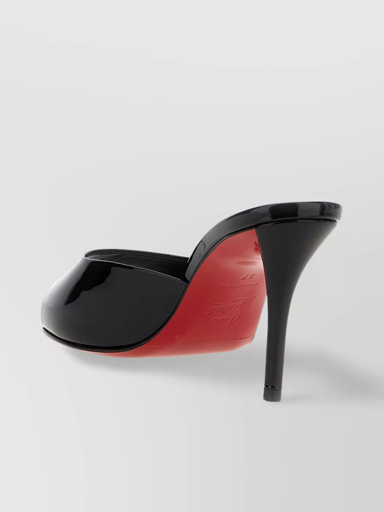 Christian Louboutin 'Z Glossy Pointed Toe Mules'