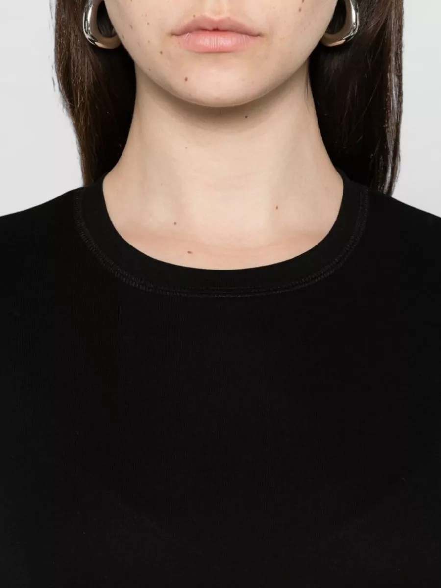 Herskind Organic Cotton Crewneck Long Sleeve Knitted Top