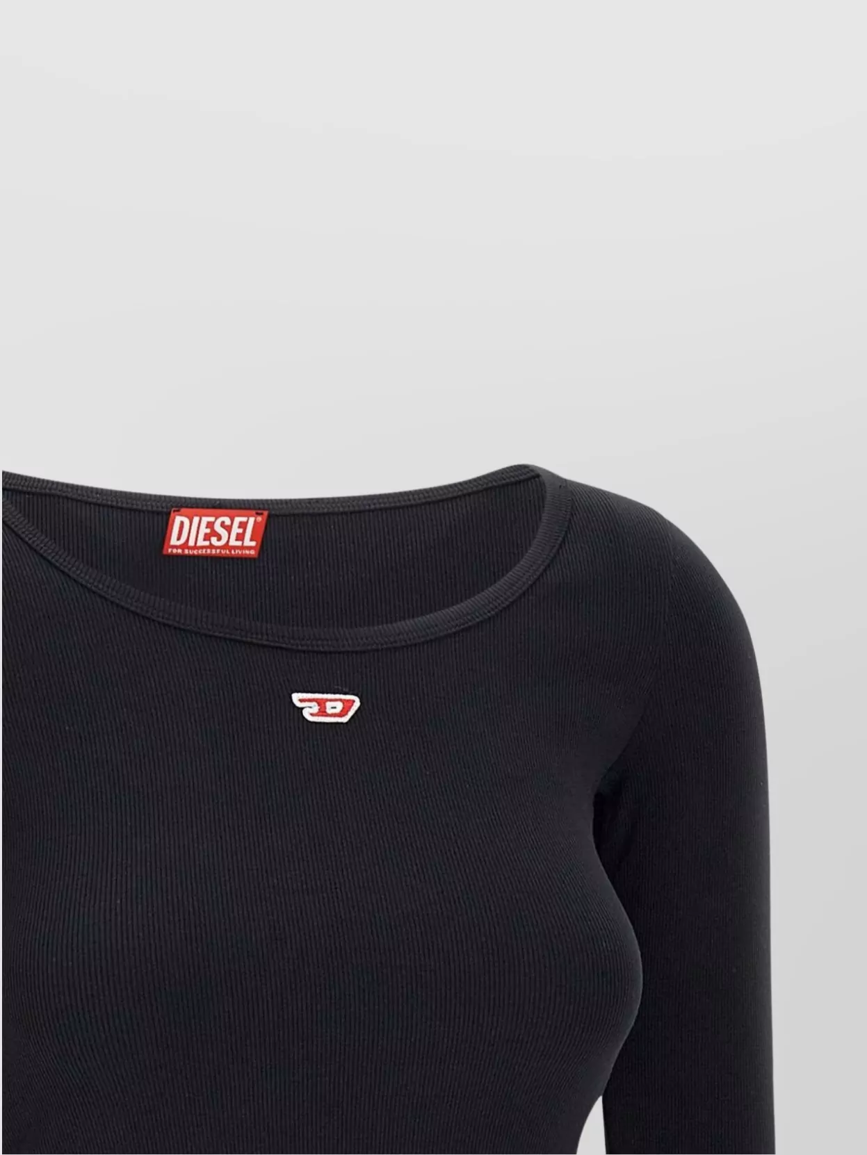 Diesel "T-Ballet" Stretch Cotton Jersey Sweater