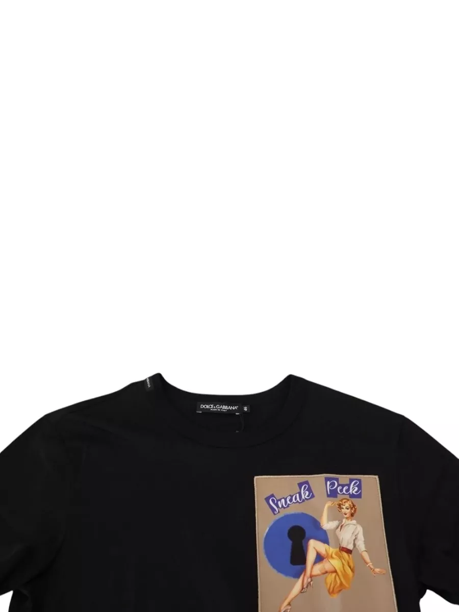 Dolce&Gabbana Cotton Printed Short-Sleeve T-Shirt