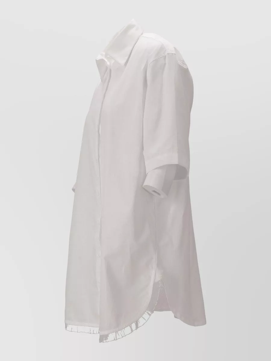 Niccolò Pasqualetti Cotton Poplin Short-Sleeve Shirt