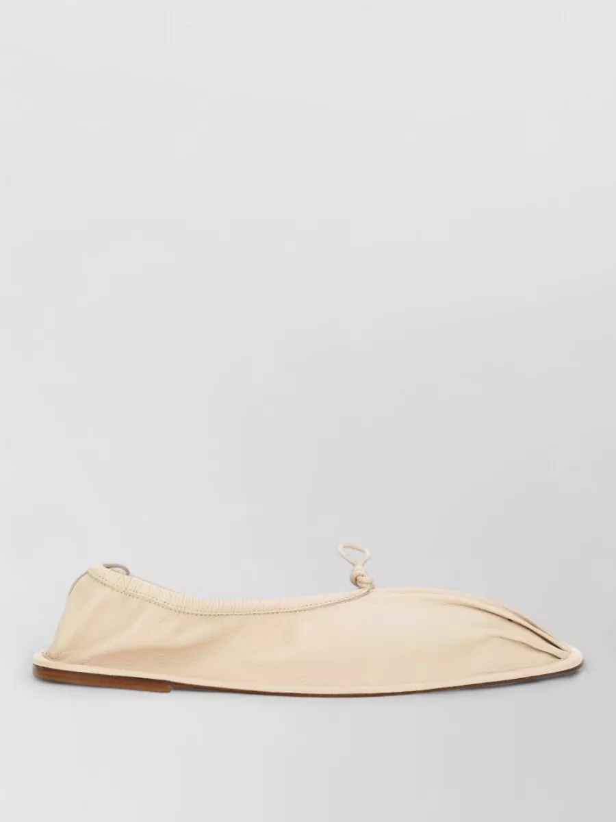 Hereu Leather Ballerina Flats