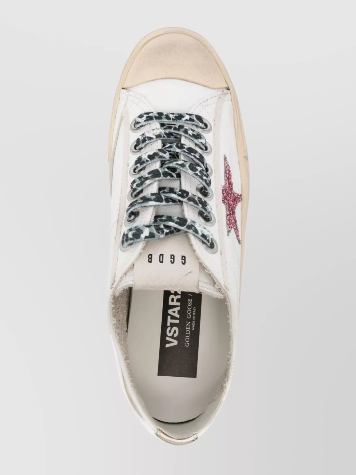 Golden Goose Leather Low-Top Sneakers