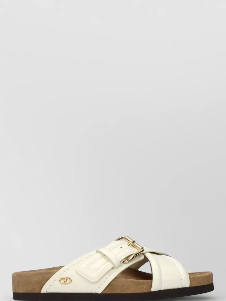 Valentino Garavani Leather Slippers