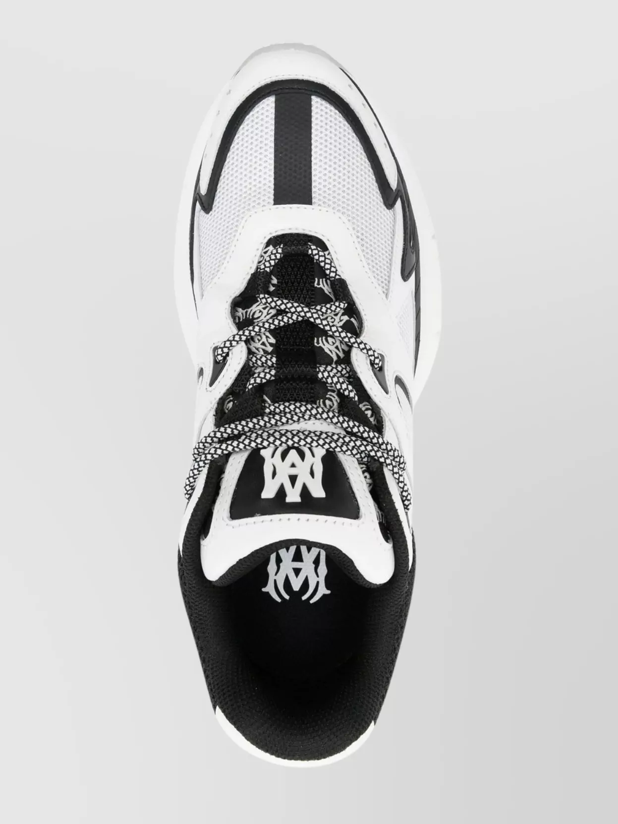 Amiri Runner Mesh Rubber Sole Sneakers
