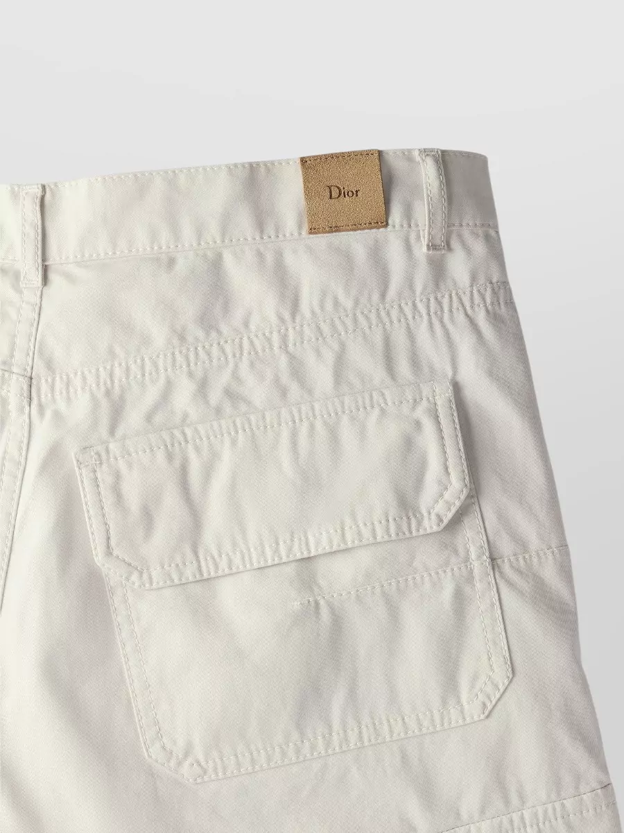 Christian Dior Denim Cargo Shorts