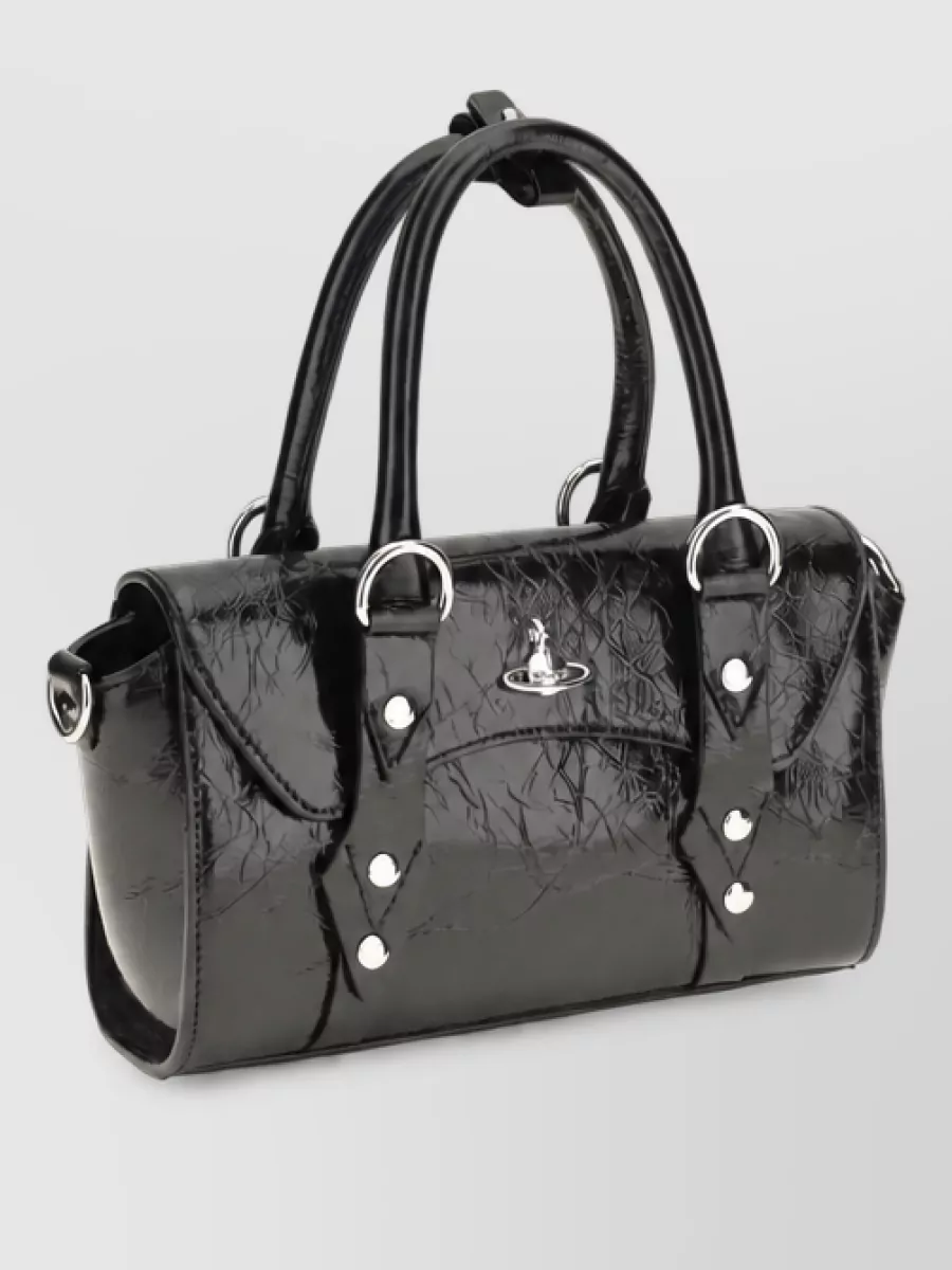 Vivienne Westwood Mini Calf Leather Shoulder Bag