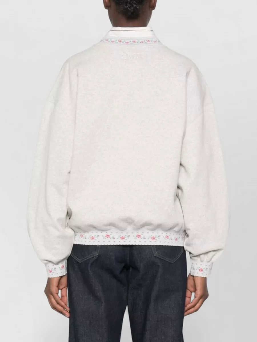 Chloé Cotton Crewneck Sweatshirt