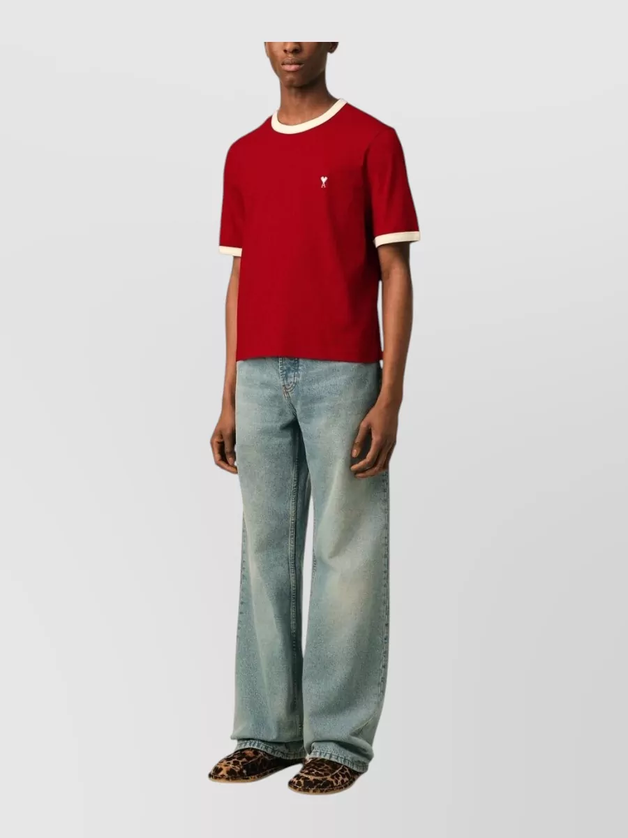 Ami Paris cotton short-sleeve t-shirt